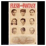 Flesh and Fantasy (1943) One Sheet Poster