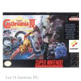 Super Nintendo Super Castlevania 4 CIB