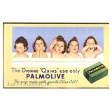 1930s Palmolive Soap Dionne Quins Advertisement