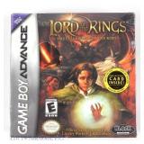 Game Boy Advance LOTR Fellowship Of The Ring NIP