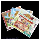 Nintendo 3DS Animal Crossing Games CIB (2) SIB (1)