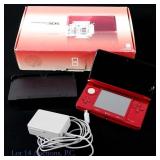 Nintendo 3DS Flame Red Console T+W