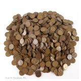 US Lincoln Wheat Cents (Appox. 1040)