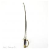 1864 Civil War Light Cavalry Saber M1860 C. Roby