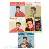 Elvis Presley Picture Sleeve 7' 1960s Singles (5)