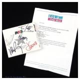 Signed INXS CD Anthology