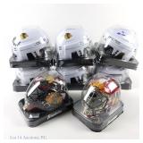 Chicago Blackhawks Signed Mini Helmets (8)