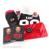 Dad's Blackhawks Signed Memorabilia Collection