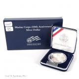 2005 (P) US Marine Corps Silver Proof $1 (DCAM)