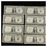 1935 USA $1 Silver Certificates - Blue Shield (12)