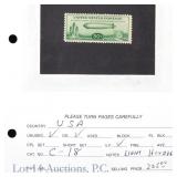 1933 USA Cent. of Prog. 'Baby Zepp' 50c Stamp-Mint