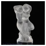 Lalique Crystal 'Pan & Diana' Figurine