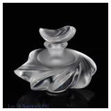 Lalique Crystal Samoa Perfume Bottle & Stopper
