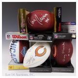 Uncles Bears Signed Football Collection