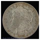 1888 (P) US Silver Morgan Dollar (*CH BU)