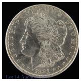 1881-S US Silver Morgan Dollar (*CH BU)
