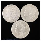 1878s, '79s & '21d Silver Morgan $1 ASW 2.3 Oz, 3