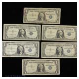 1957 USA $1 Silver Certificates - Blue Shield (13)