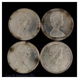 1967 Canada 80%-Silver $1 (ASW 2.4 Ozt), 4