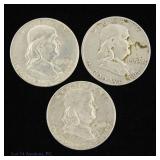 1954-1963 US Silver Franklin 50c (ASW 1.0 Ozt), 3
