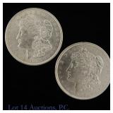 1921 (P) US Silver Morgan Dollars (*BU), 2