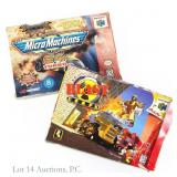Nintendo N64 Blast Corps & Micro Machines W Boxes