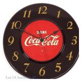 1950s Drink Coca-Cola Advertising Wall Clock