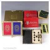 Seven Boxes Vintage Playing Cards