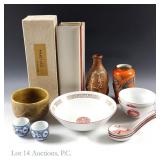Large Lot Chinese & Japanese Pottery