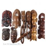 Hand-Carved African Wall Sculptures, Wedding Chain