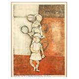 Boulanger Ltd. Ed. Signed Print - 'Tennis'