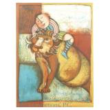 Boulanger Ltd. Ed. Signed Print - 'Leo', Zodiac