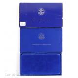 1986-S US Silver Proof Liberty Comm. 2-Coin Set
