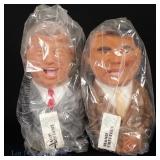 Clinton & Dole Hand Critters 1996 Campaign