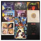Vinyl Records, 80's Hair Metal Lot (10)