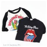 The Rolling Stones '81 Tour Shirts, M (2)