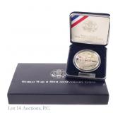 1991-95 US Silver Proof WWII 50th Anniv. $1 (OGP)