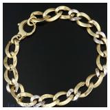 14k Gold Chain Bracelet