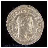 (235 CE) Roman Maximinus I Silver Denarius