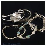 Sterling Silver Bracelets (5)
