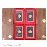 1971 - 1974 US Silver Proof IKE $1 (in OGP), 4