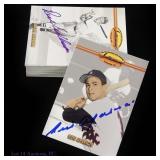 Autographed Baseball Cards (48) ***