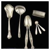 Sterling Flatware & Coin Silver Spoons