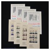 1986 USA Ameripex 86 Presidents Stamp Sets MNH (4)
