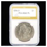 1896-O Silver Morgan Dollar