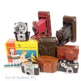 Vintage Cameras Kodak And Argus (4+1)