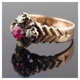 10k(?) Rose Gold Ring