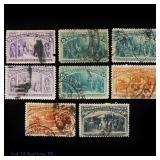 1893 US Columbus Com. Stamps (Used), 8