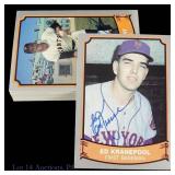 1989 Pacific Tr. Baseball Cards Autographed (34)