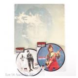 Sealed David Bowie 40th Ann 7' Picture Discs (2)